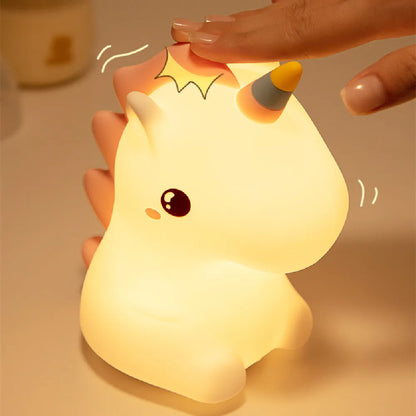 Silicone Unicorn Night Lamp