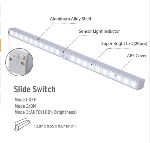 Sleek Sensor Nightlight