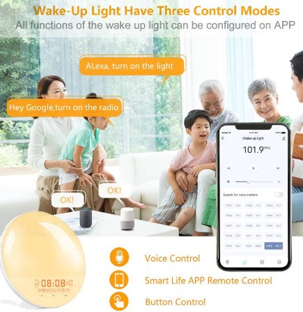 Sunrise Smart Alarm Clock